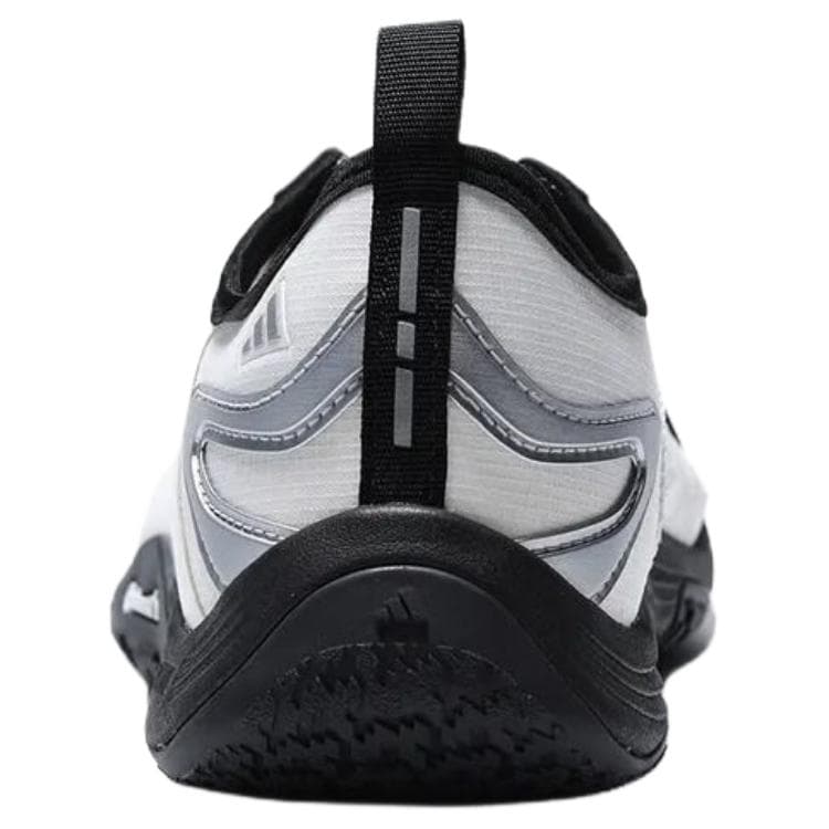 Кроссовки Adidas GROUNDFLOW PU (полиуретан) текстиль синтетическая кожа уличная обувь унисекс белый черный - изображение 4