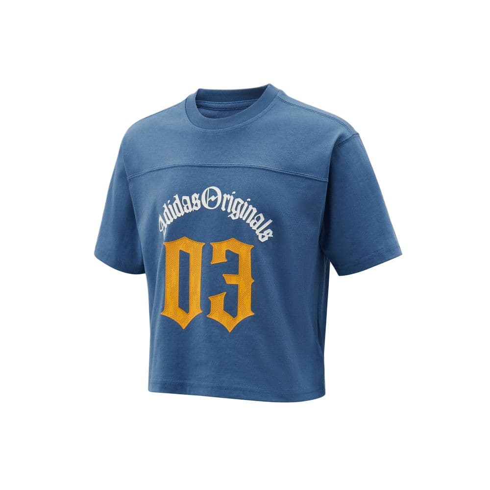 Футболка Adidas Originals Blue Kids T-Shirts Adidas Originals Синие Детские Футболки - изображение 3
