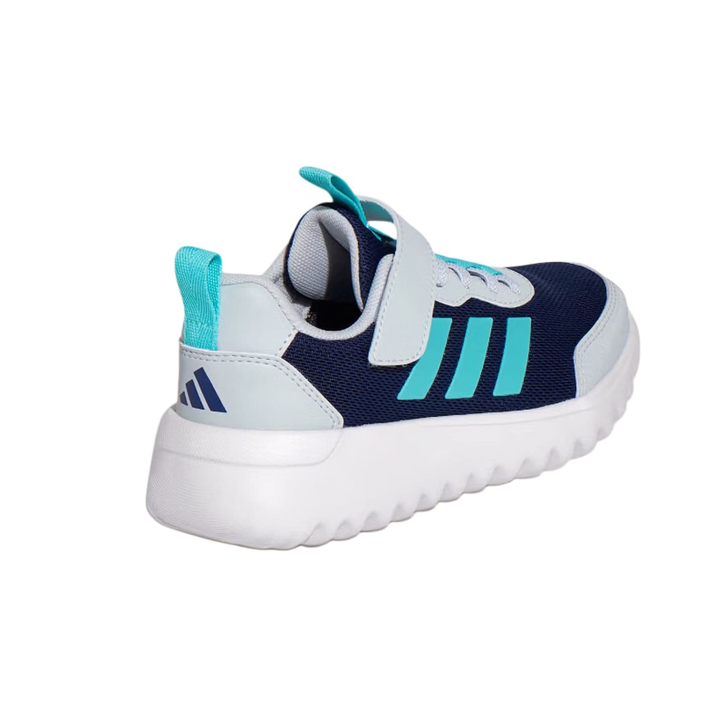Кроссовки Adidas Playflow EL Low Топ Детская Лифтайл Обувь Темно-Синий Малыш - изображение 4