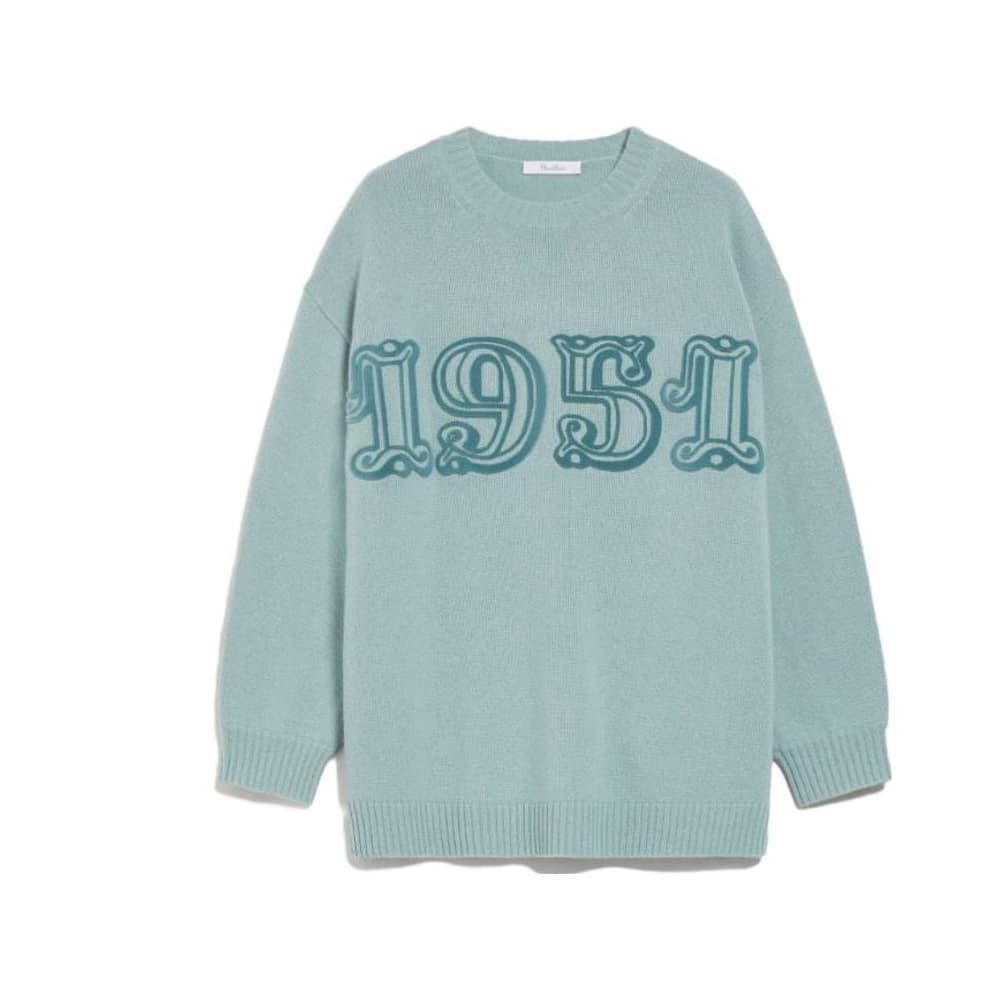 Кардиган MaxMara Fido Wool And Cashmere Monogram Pullover - изображение 1