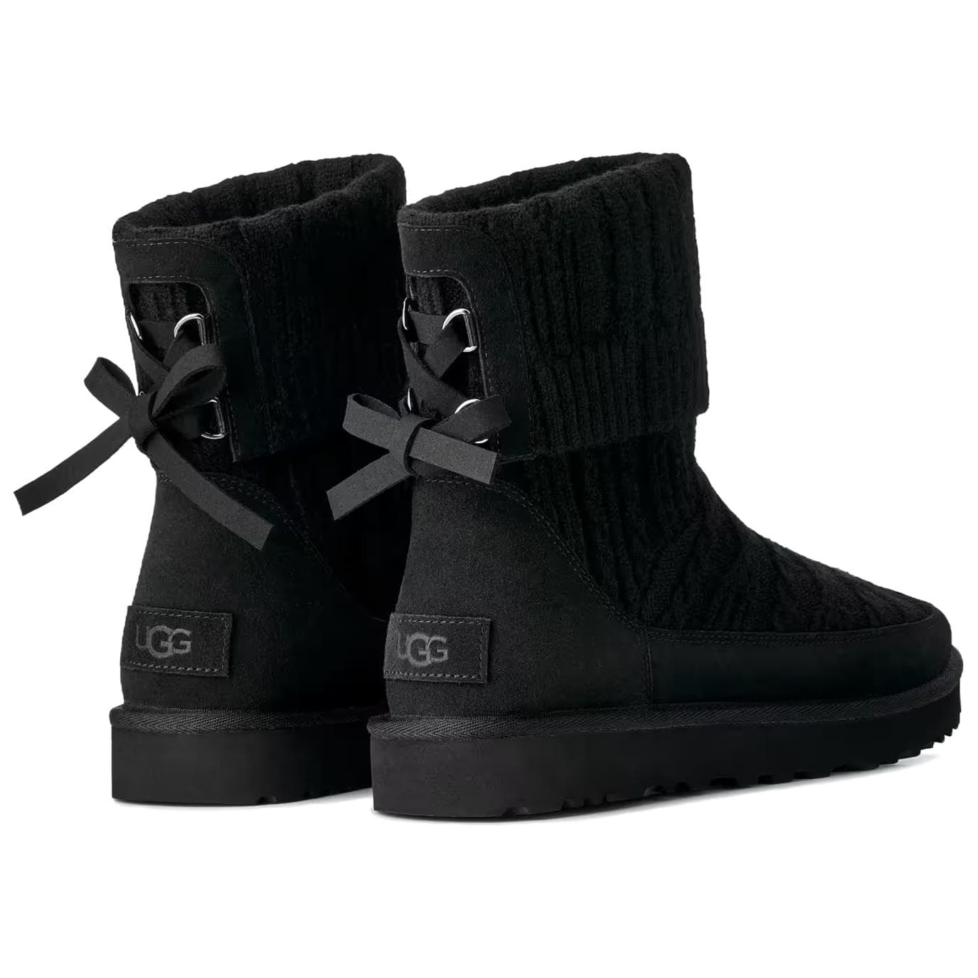 Ботинки зимние UGG CLASSIC MINI CABELLE KNIT - изображение 4