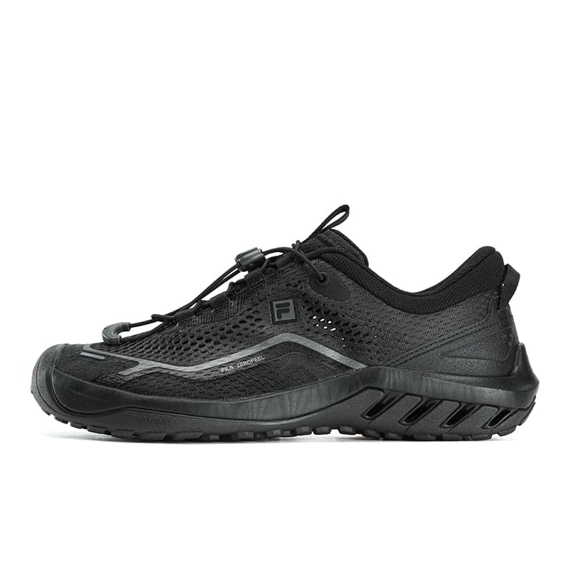 Кроссовки FILA ZEROFEEL IDC Амортизация устойчивость к истиранию дышащий легкий низкий верх уличная обувь мужской черный - изображение 1