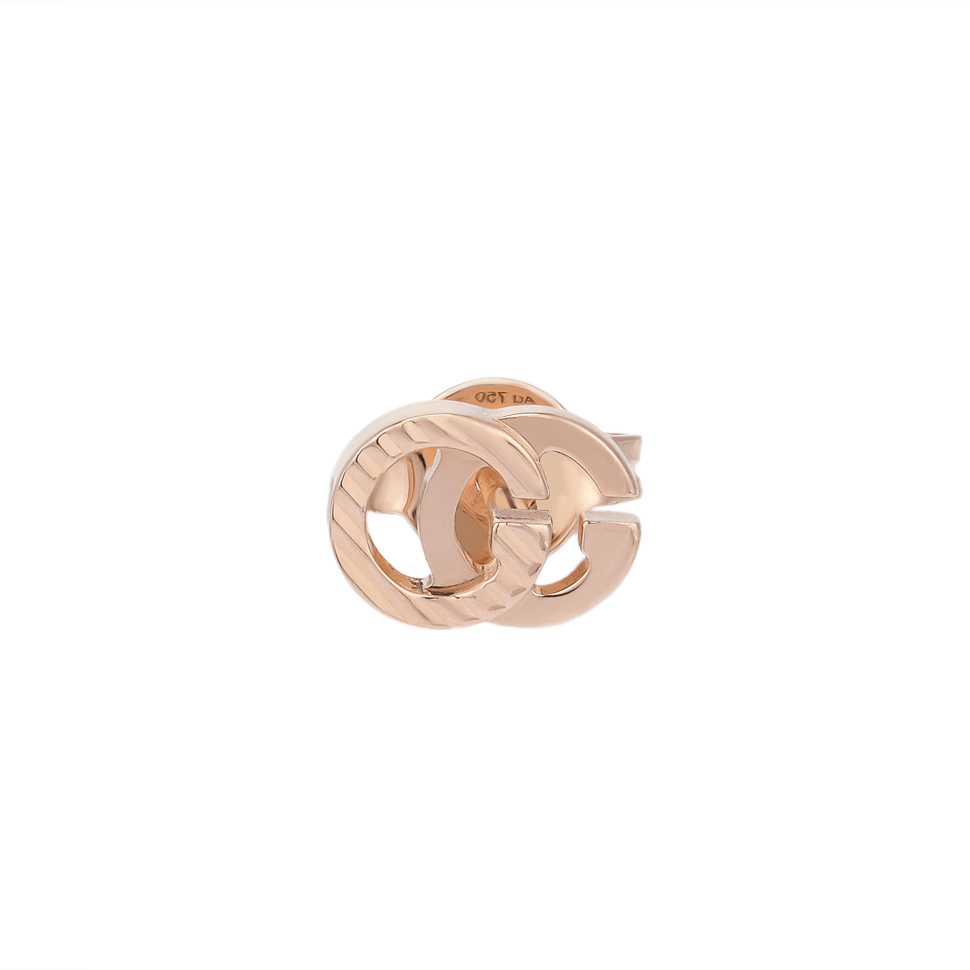 Серьги Gucci Running 18k Rose Gold Earrings - изображение 2