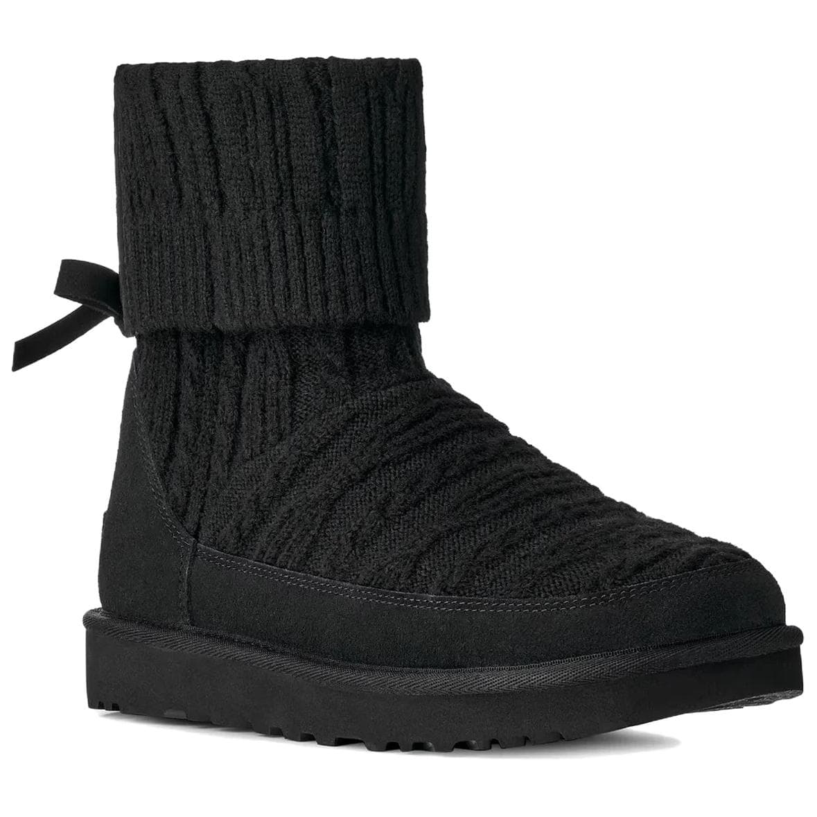 Ботинки зимние UGG CLASSIC MINI CABELLE KNIT - изображение 2