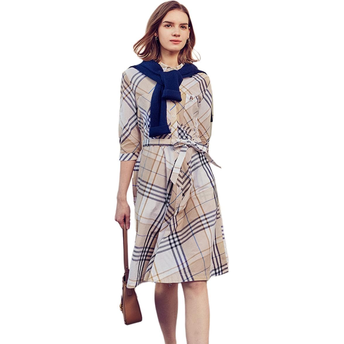 Платье Hush Puppies Платье Женское в Клетку - изображение 4