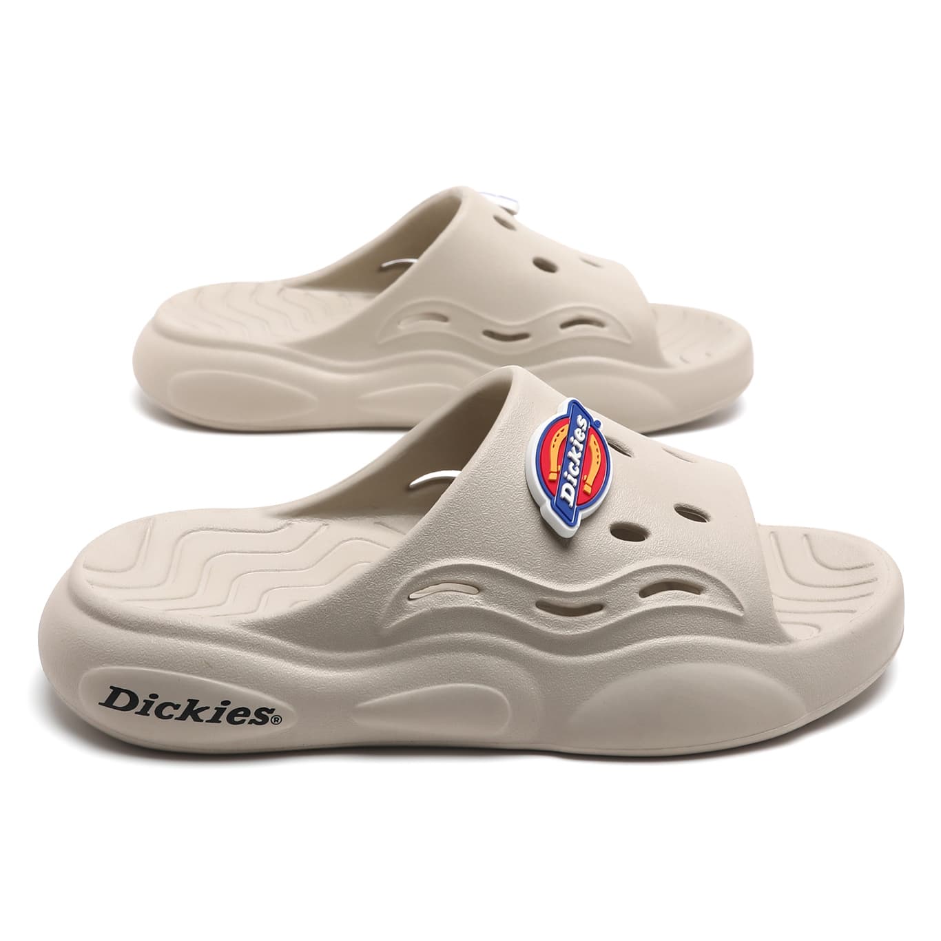 Сандалии Dickies ЭВА Шлепанцы Мужские Светло-Серые - изображение 4