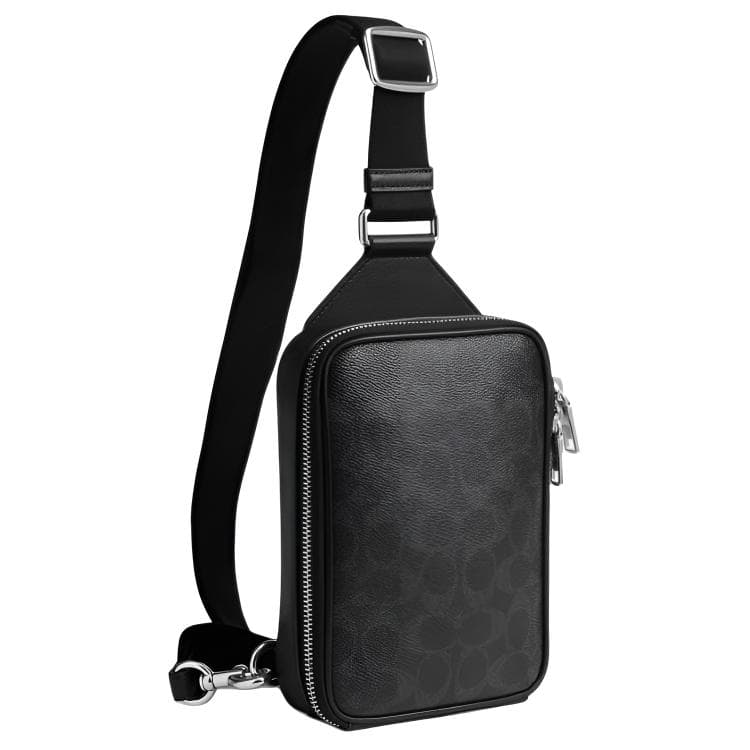 Нагрудная сумка COACH Искусственная кожа Нагрудная сумка (слинг) Мини-версия Мужской Черный - изображение 2