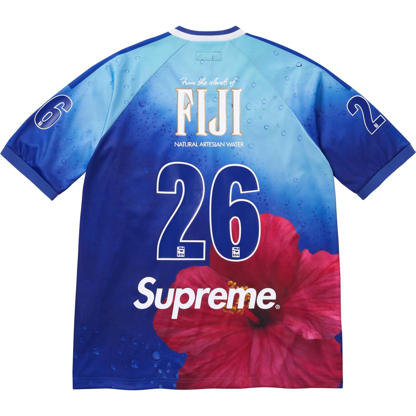 Supreme X FIJI SS26 WEEK9 Футболка для футбола Унисекс - изображение 2