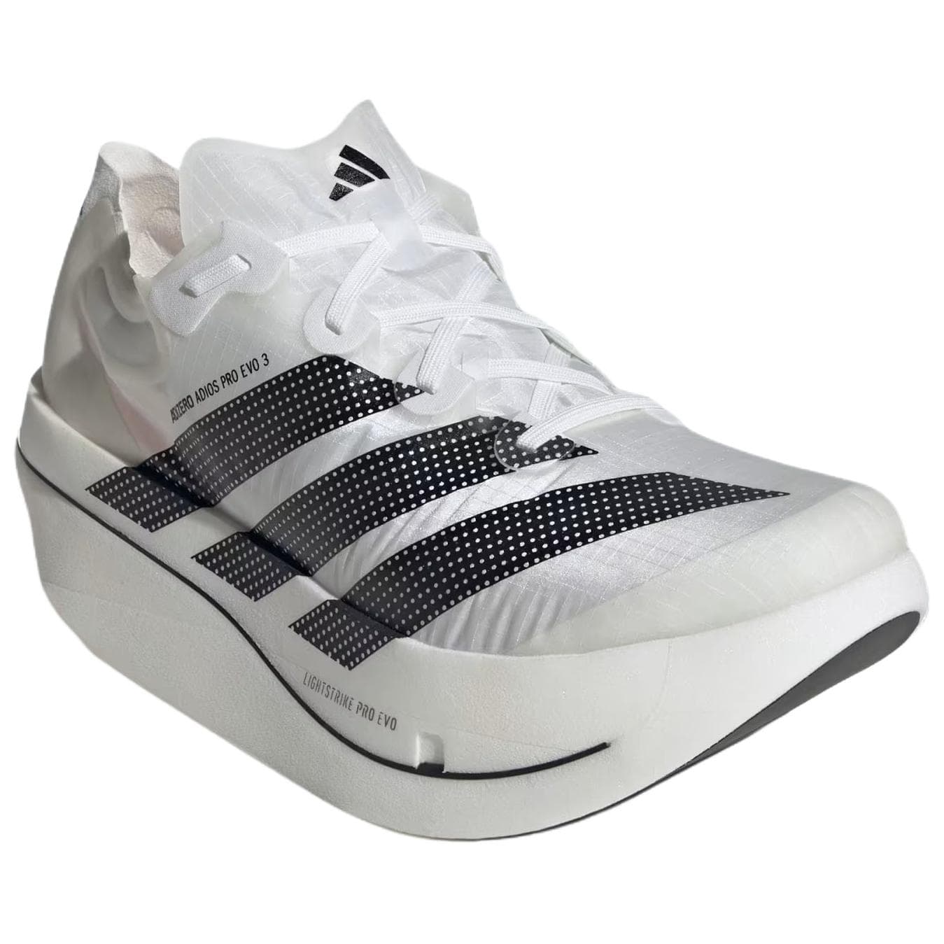 Кроссовки для бега Adidas ADIZERO ADIOS PRO EVO 3 Отскок Беговые кроссовки Унисекс Белый Черный - изображение 3