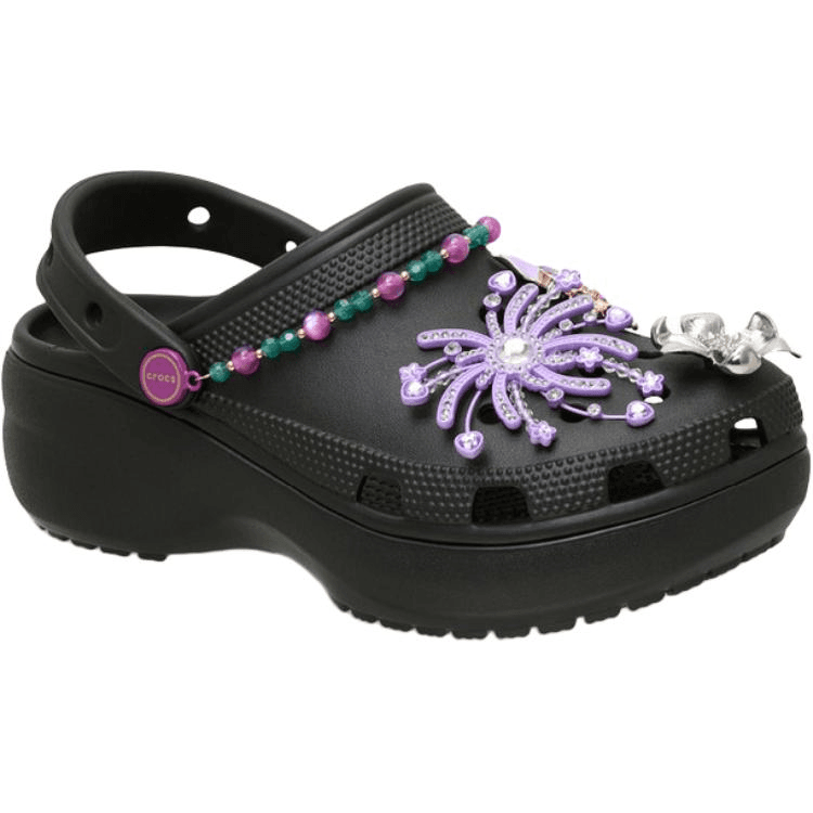 Сабо Crocs Облако Splendor Сабо из резины Женские Черные - изображение 3