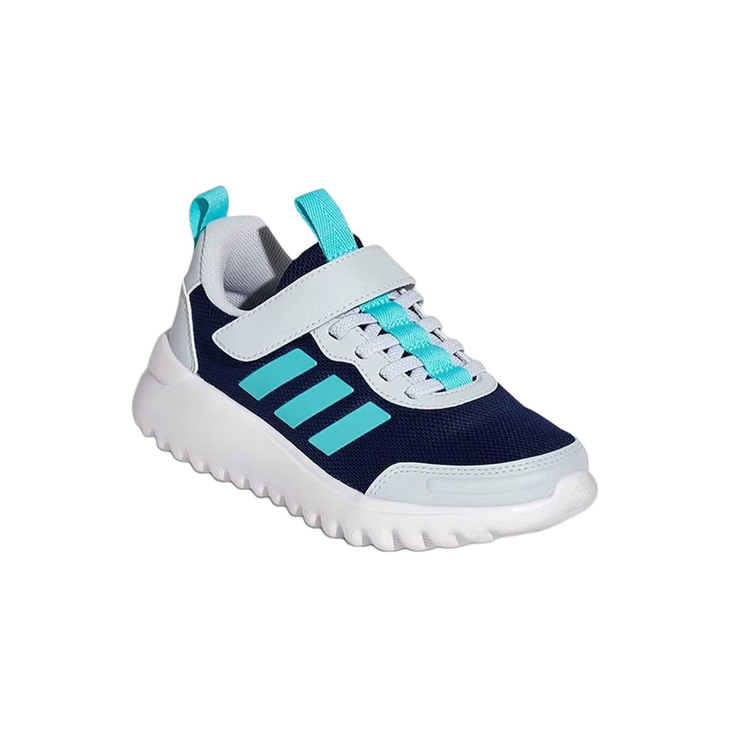 Кроссовки Adidas Playflow EL Low Топ Детская Лифтайл Обувь Темно-Синий Малыш - изображение 3