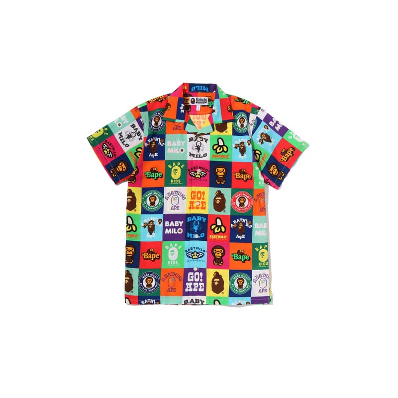 A BATHING APE Повседневный Рубашка SS26 Подростки - изображение 1