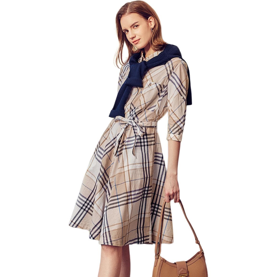 Платье Hush Puppies Платье Женское в Клетку - изображение 3