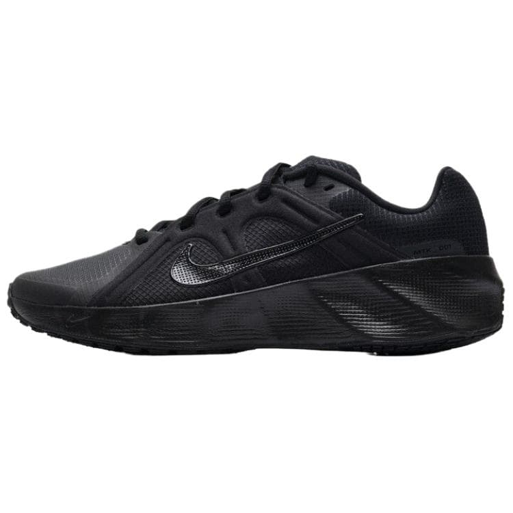 Кроссовки для бега NIKE METRO TEK Амортизация Дышащий Легкий Low Топ Повседневные кроссовки для бега Мужской Черный - изображение 1