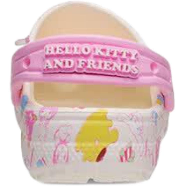 Кроссовки Crocs x Hello Kitty Classic сандалии водонепроницаемые низкие обувь для малышей белые для младенцев и малышей - изображение 6