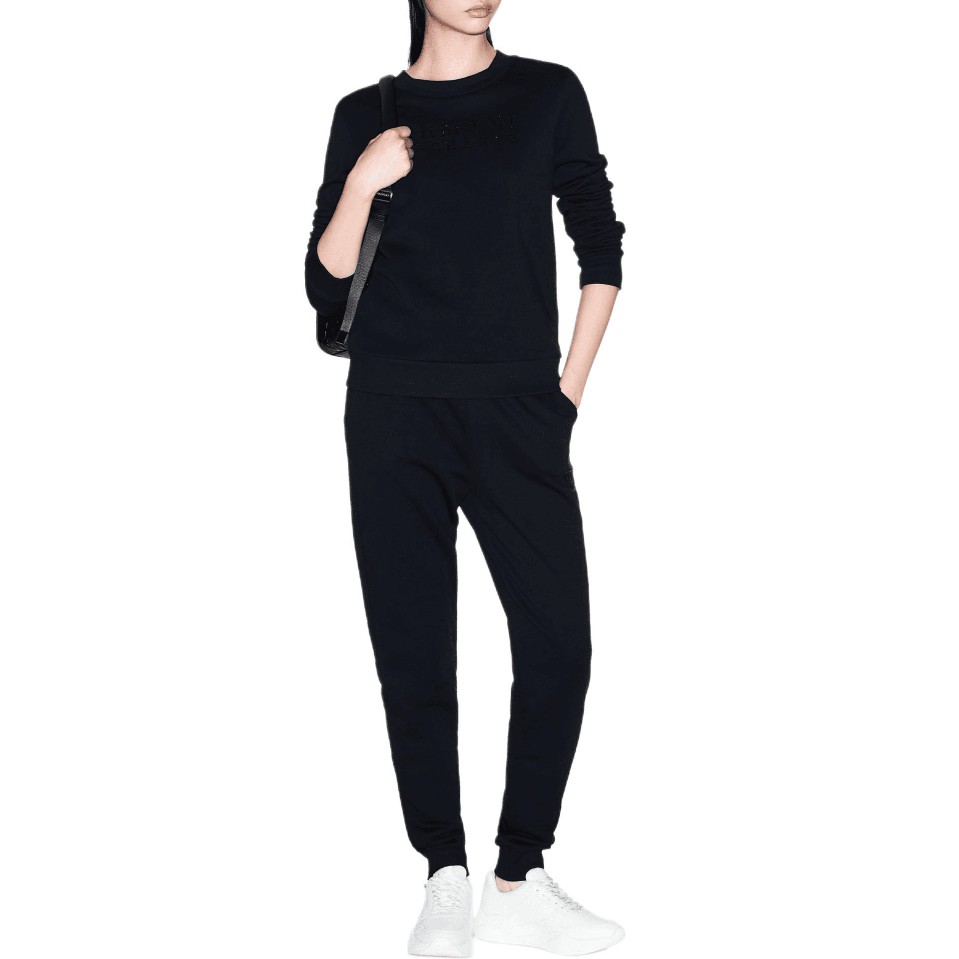 Штаны ARMANI EXCHANGE SS25 Спортивные трикотажные брюки Женские - изображение 2