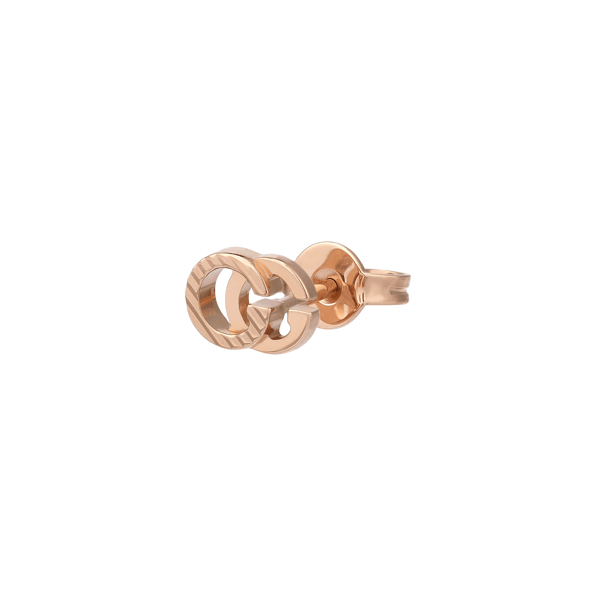 Серьги Gucci Running 18k Rose Gold Earrings - изображение 3