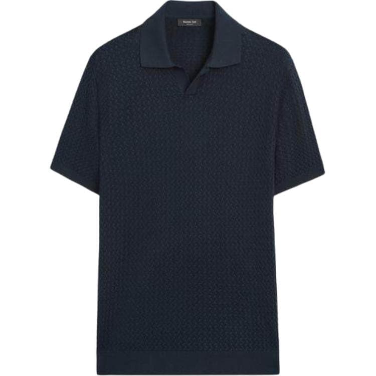 Поло Massimo Dutti Синий Мужской Поло - изображение 2