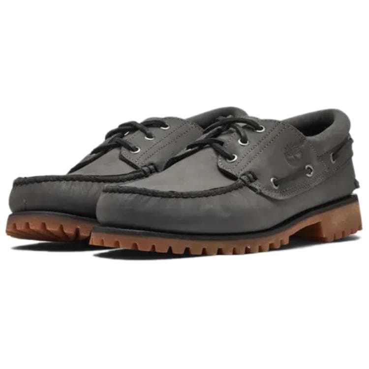 TIMBERLAND AUTHENTICS Топсайдеры Мужской Серый - изображение 3