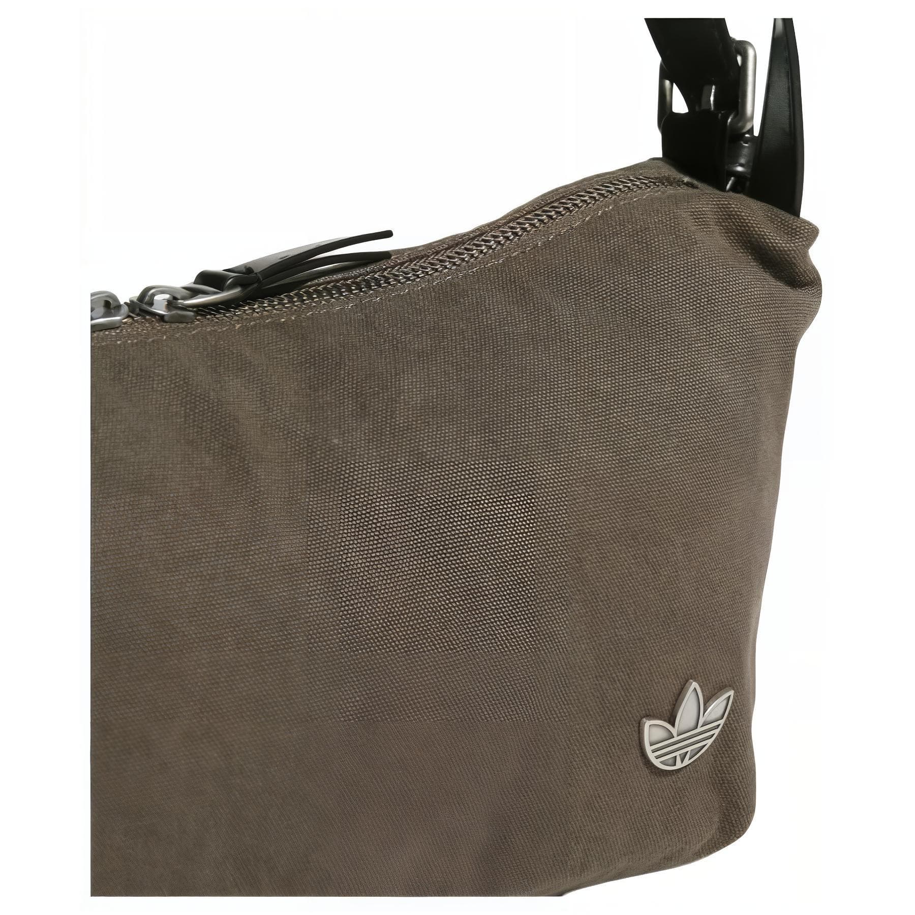 Мини-сумка Adidas Originals Trefoil Cotton Shoulder Bag Женская Коричневая - изображение 5