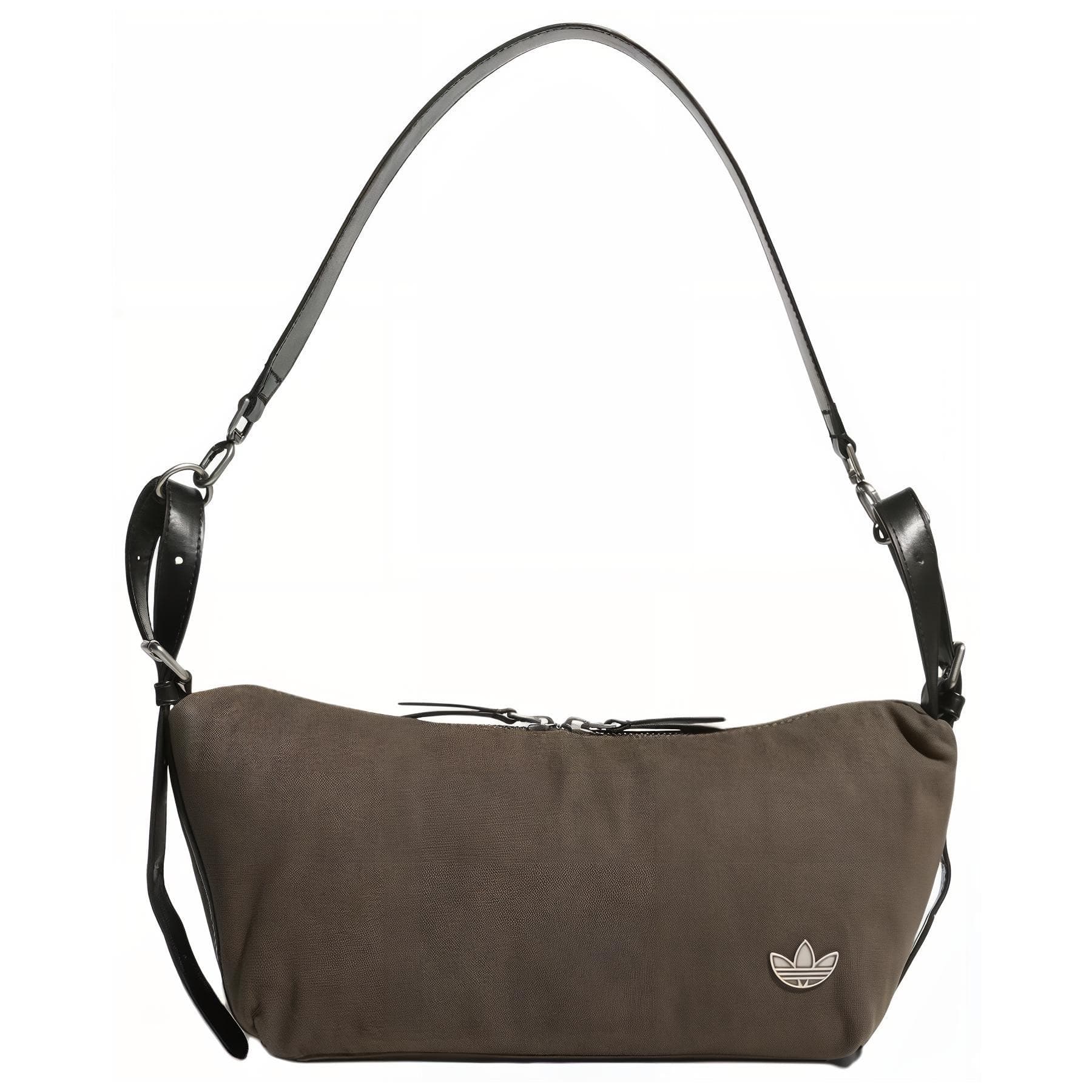 Мини-сумка Adidas Originals Trefoil Cotton Shoulder Bag Женская Коричневая - изображение 1