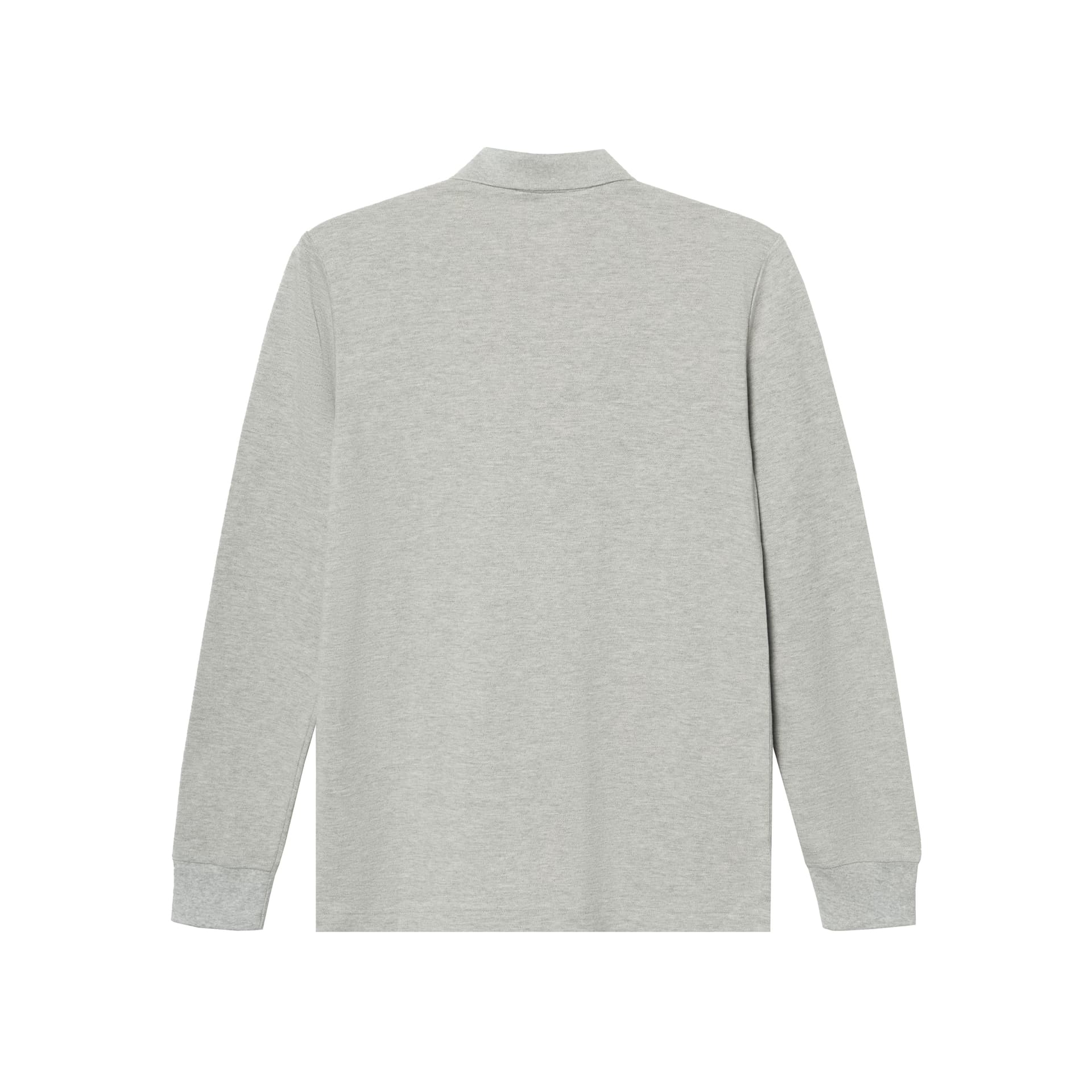 Футболка Polo Ralph Lauren Детская футболка с вышитым логотипом, однотонный, пуловер, прямой фасон, длинный рукав, серый - изображение 2
