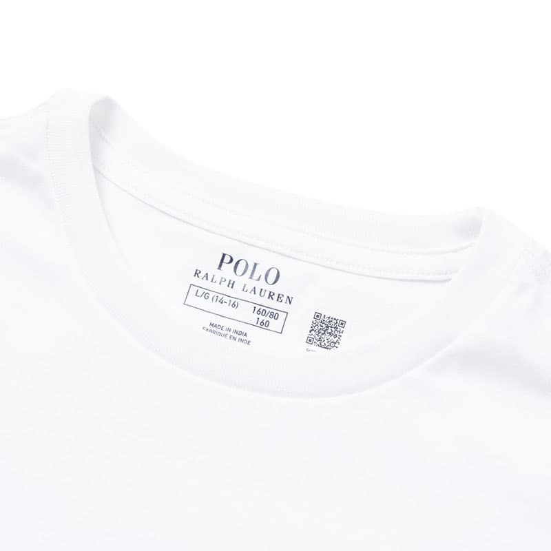 Футболка Рубашка Polo Ralph Lauren T Классическая Белая Детская - изображение 3