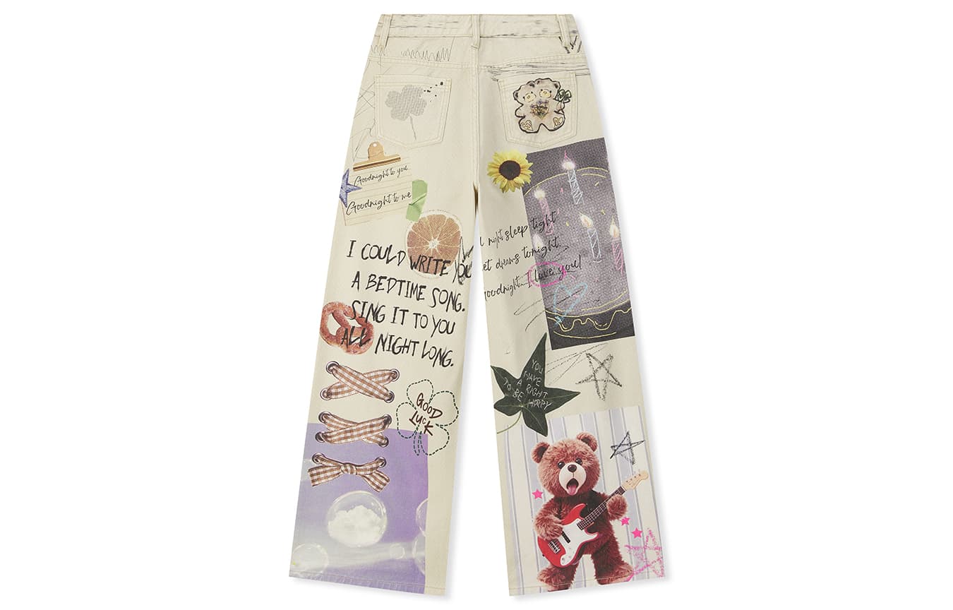 Штаны BONELESS Cut Multicolor Women's Casual Pants - изображение 2