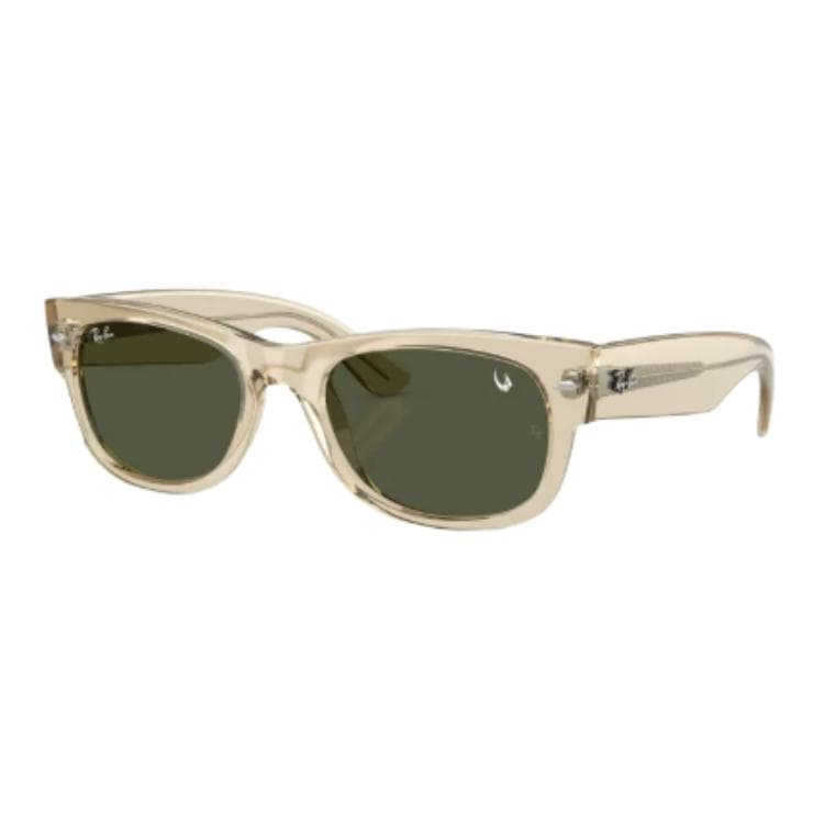 Солнцезащитные очки RayBan Сосуд Квадратные Солнцезащитные Очки Унисекс Бежевые - изображение 1