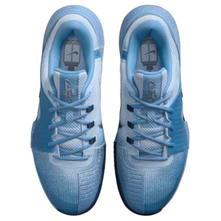 Кроссовки для тенниса Nike Zoom GP Challenge 1,5 Поддержка Отскок Низкие Кроссовки для Тениса Мужские Синие - изображение 4