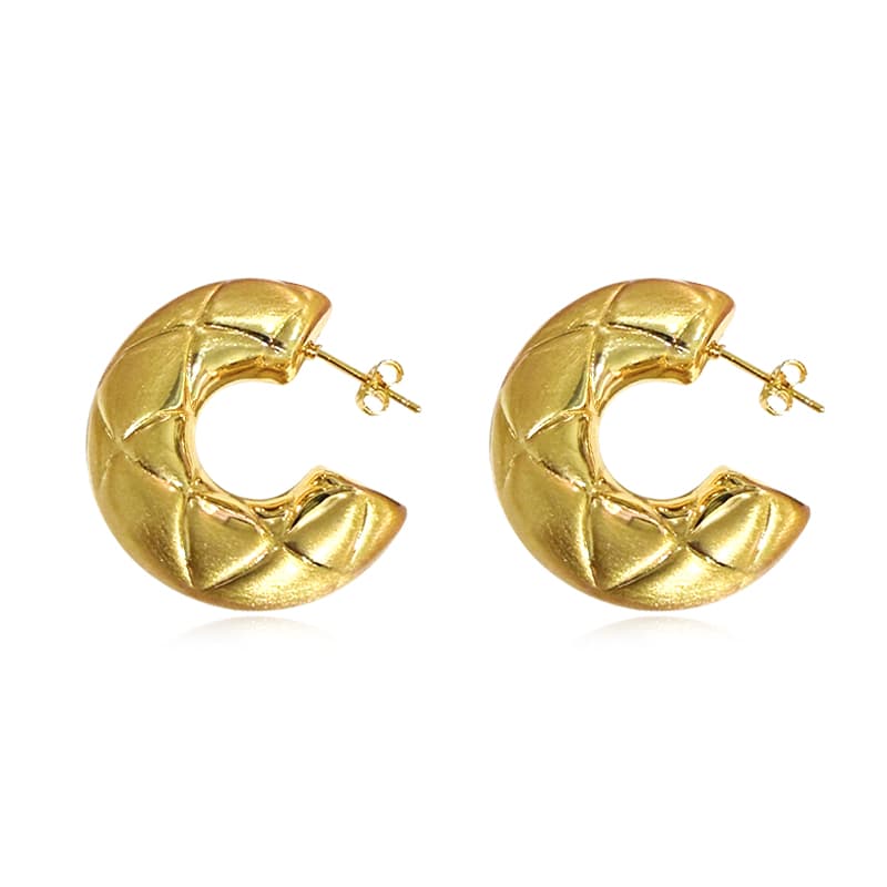 Серьги ONEKISS Серьги из меди с золотым покрытием женские - изображение 1
