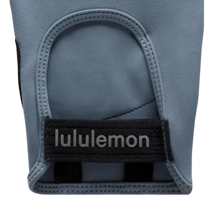 Lululemon Спортивные перчатки Унисекс Стальной синий Черный - изображение 2