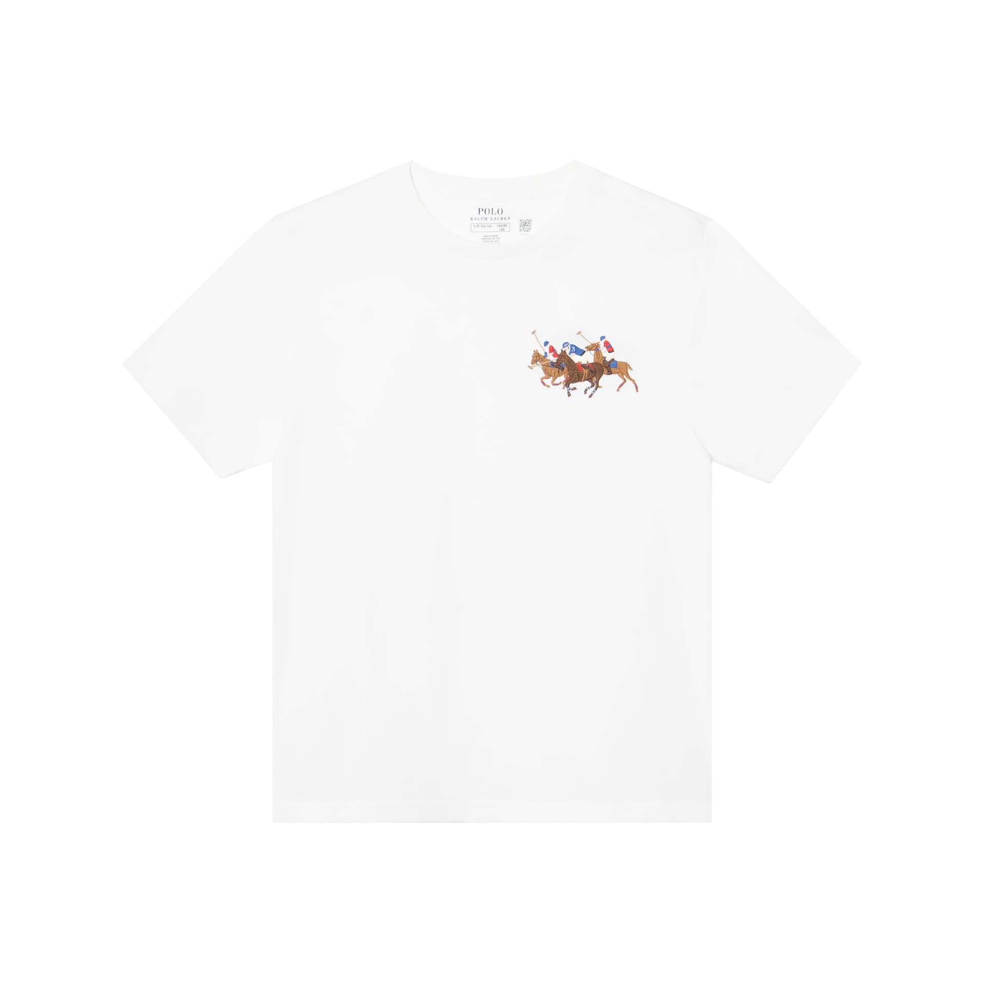 Футболка Рубашка Polo Ralph Lauren T Классическая Белая Детская - изображение 1