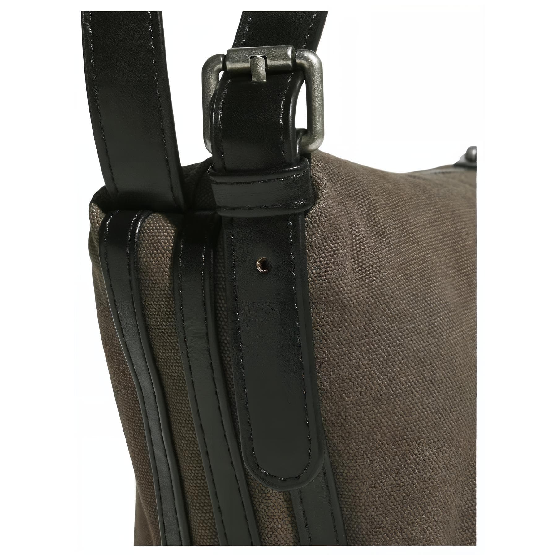 Мини-сумка Adidas Originals Trefoil Cotton Shoulder Bag Женская Коричневая - изображение 6