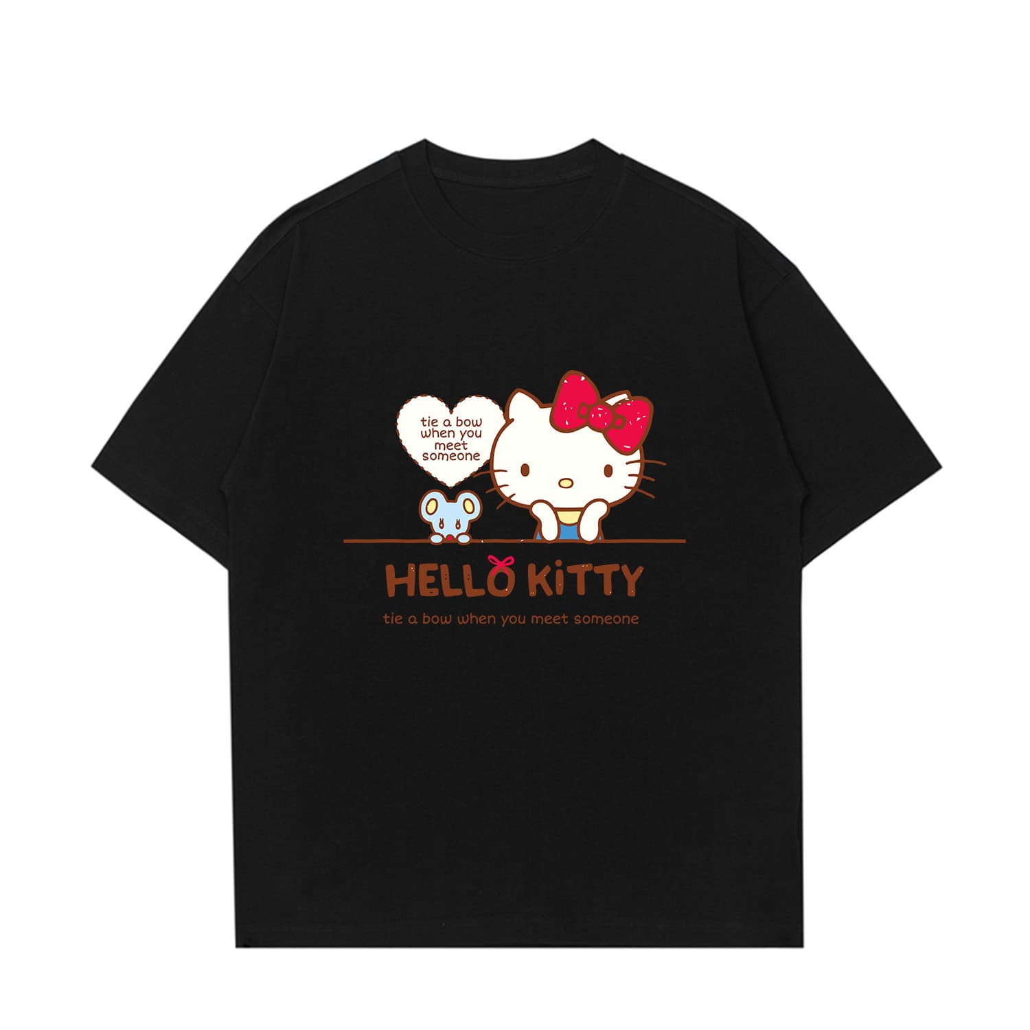 Футболка Sanrio Hello Kitty Collection Унисекс T-рубашки - изображение 1