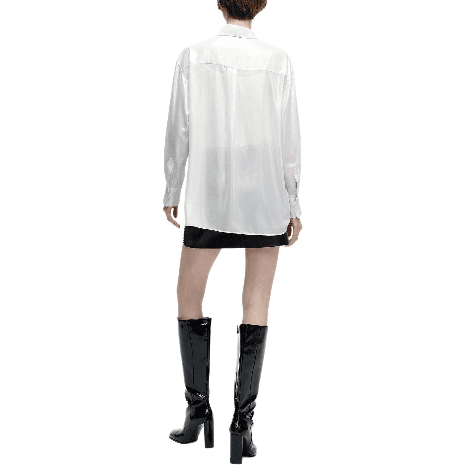 Блузка KARL LAGERFELD Белый Женские Рубашки - изображение 4