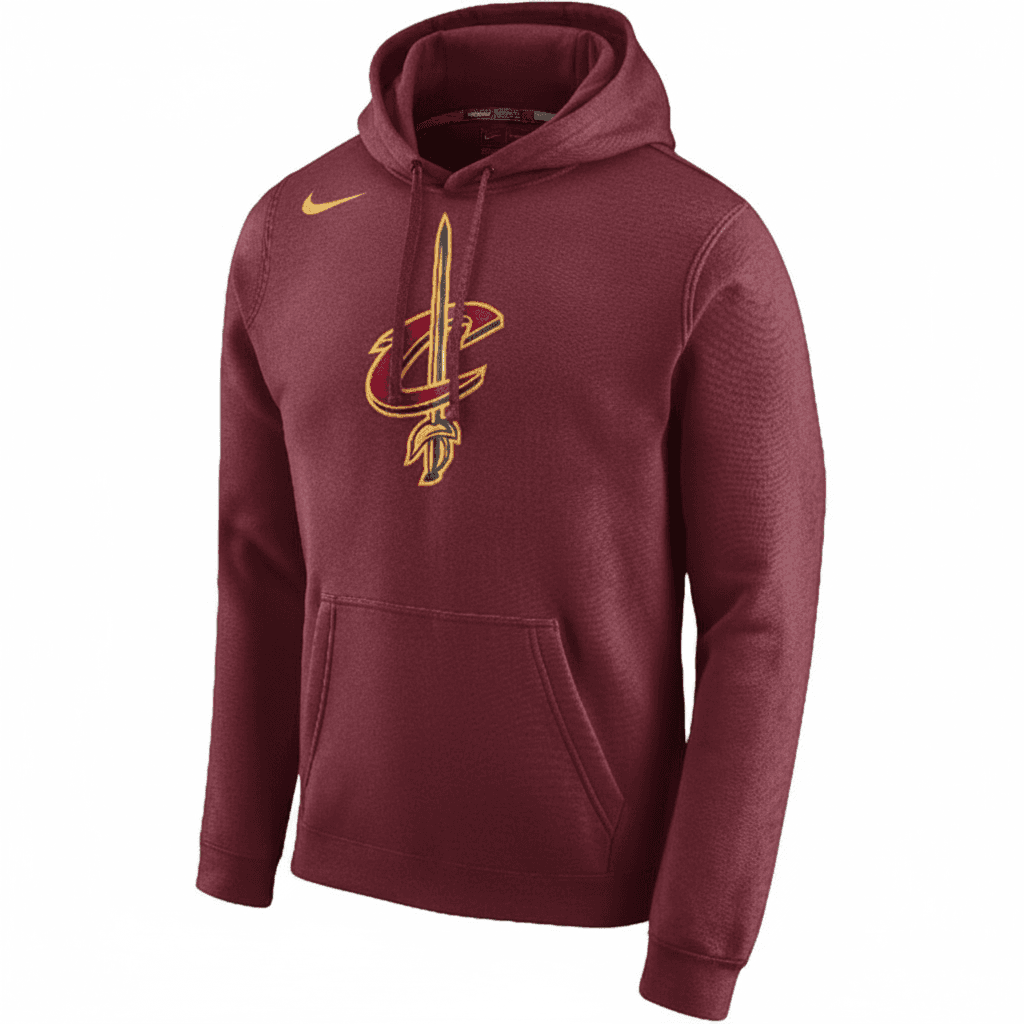 Худи Nike Cleveland Cavaliers Худи-платье в стиле ханьфу Мужское - изображение 1