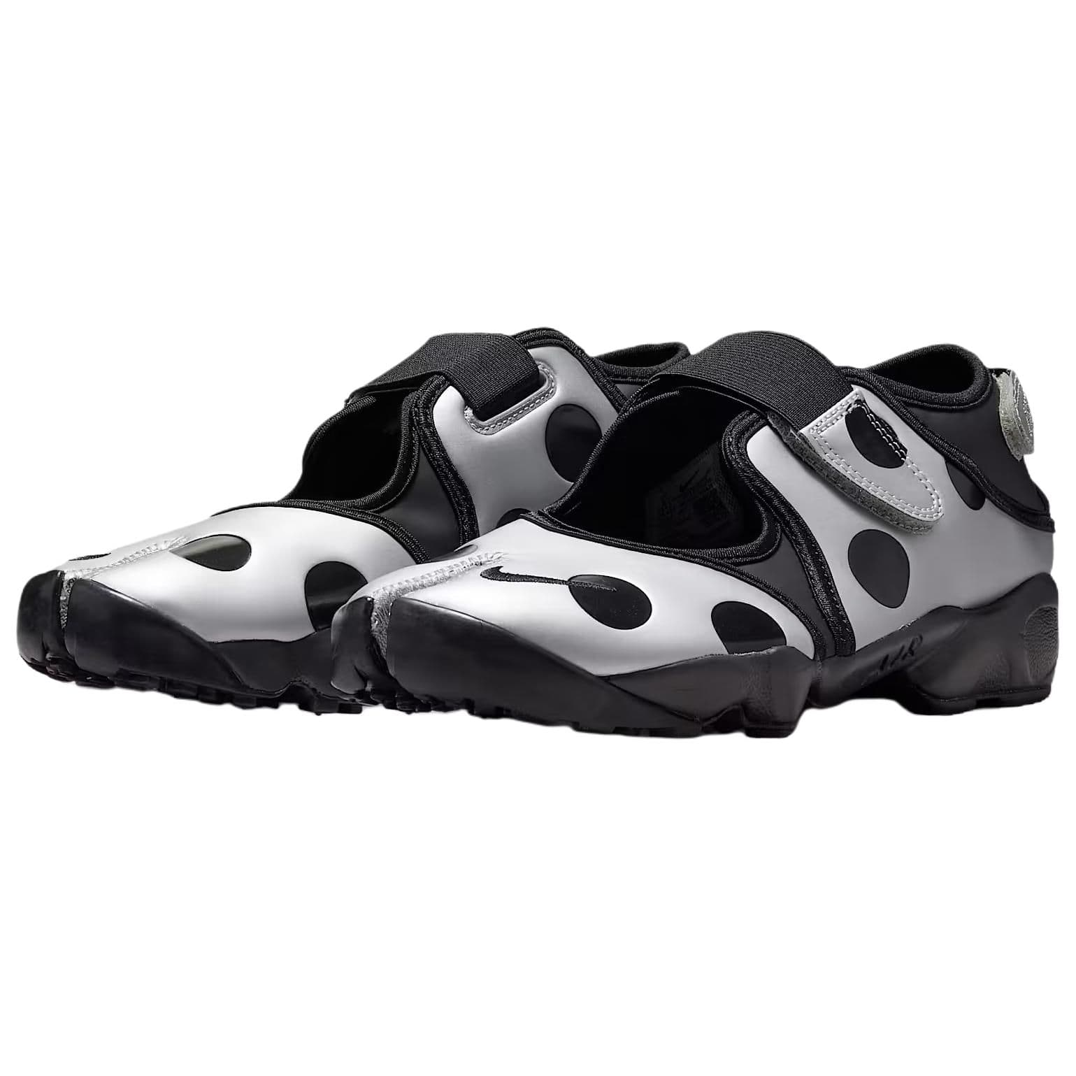 Кроссовки Nike Air Rift Повседневная обувь Женская Серебристый Черный - изображение 3