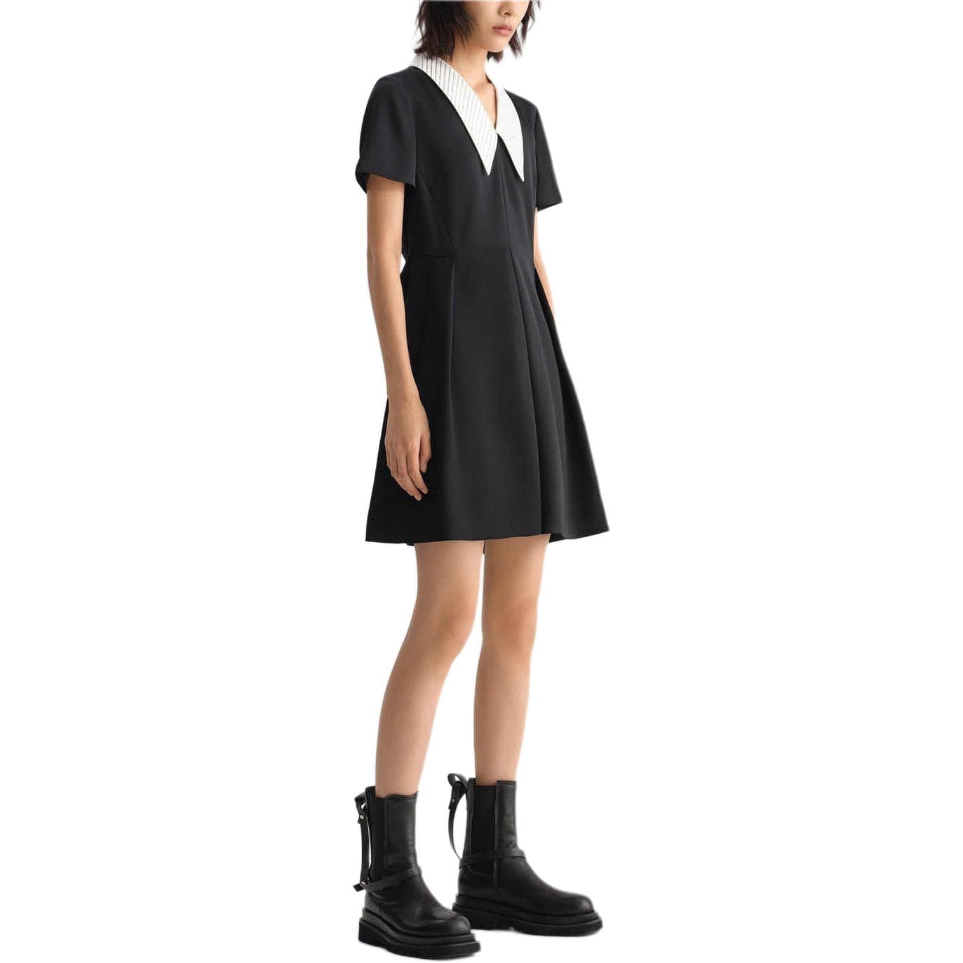 Платье KARL LAGERFELD Короткий Sleeved Платье Женские - изображение 7