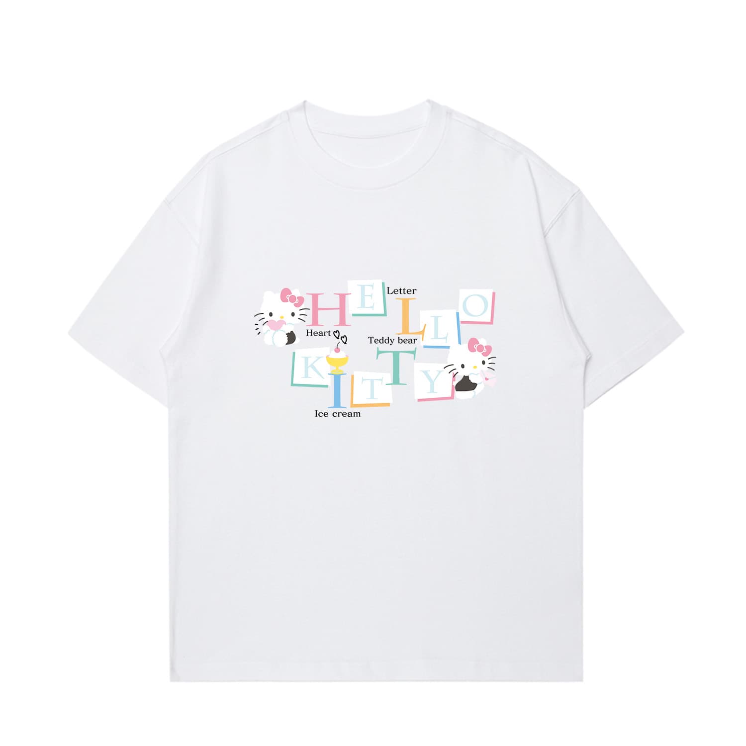 Футболка Sanrio Hello Kitty Collection Унисекс T-рубашки - изображение 1