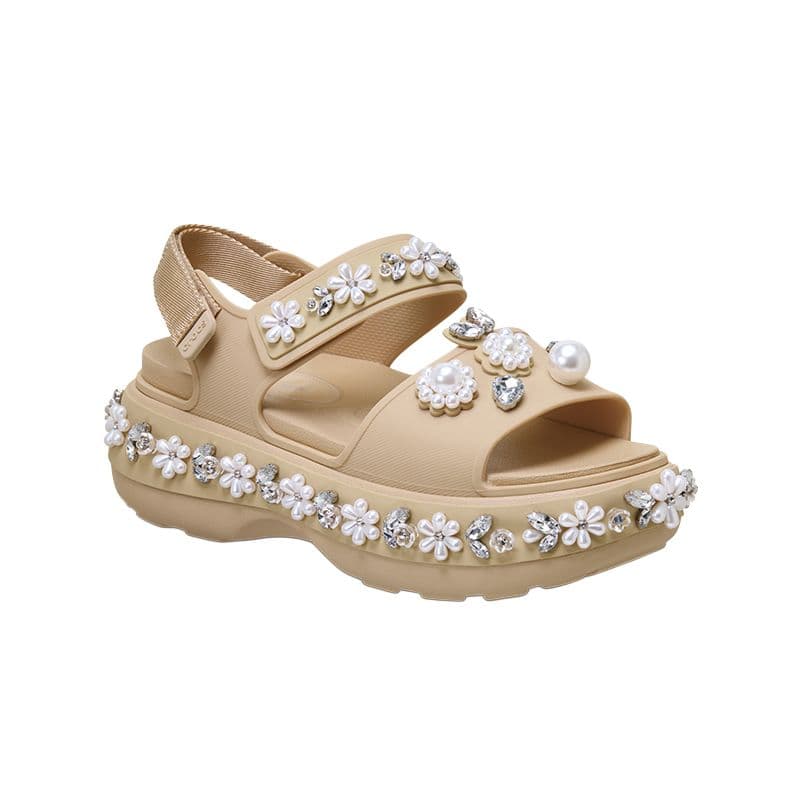 Сандалии с ремешком Crocs x SIMONE ROCHA Пляжные сандалии Женские Чайный коричневый - изображение 2
