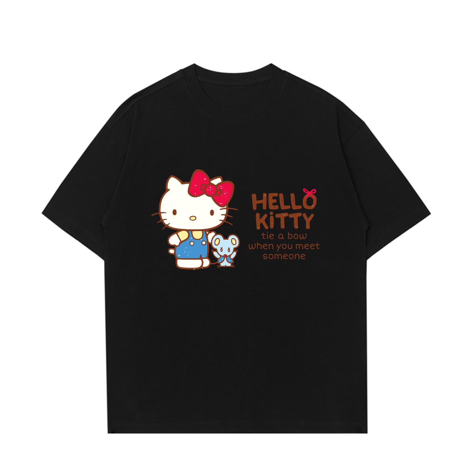 Футболка Sanrio Hello Kitty Collection Унисекс T-рубашки - изображение 1