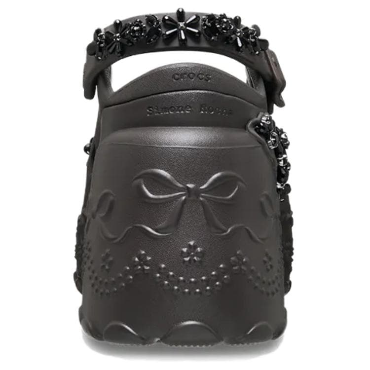 Сабо Crocs x SIMONE ROCHA Балетка Платформа Сабо Резина Женская Темно-Кофейная - изображение 7