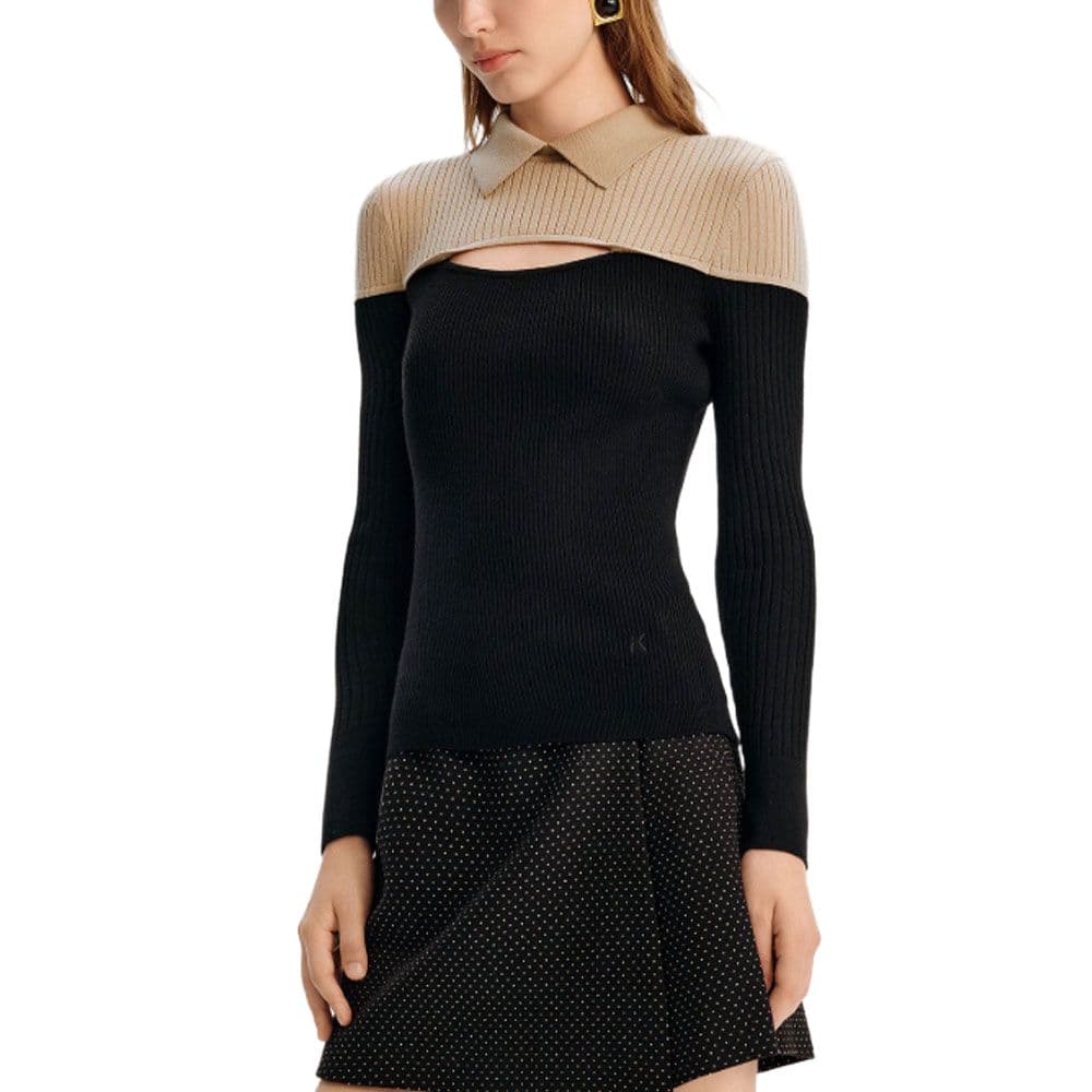 Кардиган KARL LAGERFELD Хаки Женские Свитеры - изображение 4