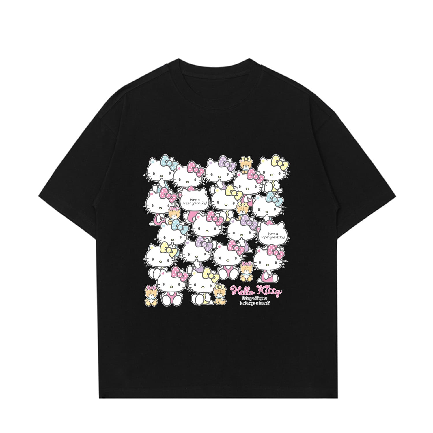 Футболка Sanrio Hello Kitty Collection Унисекс T-рубашки - изображение 1