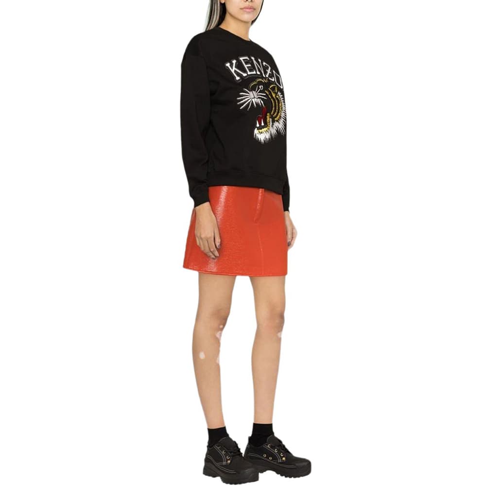Худи KENZO SS23 Толстовка Женская Черная - изображение 6