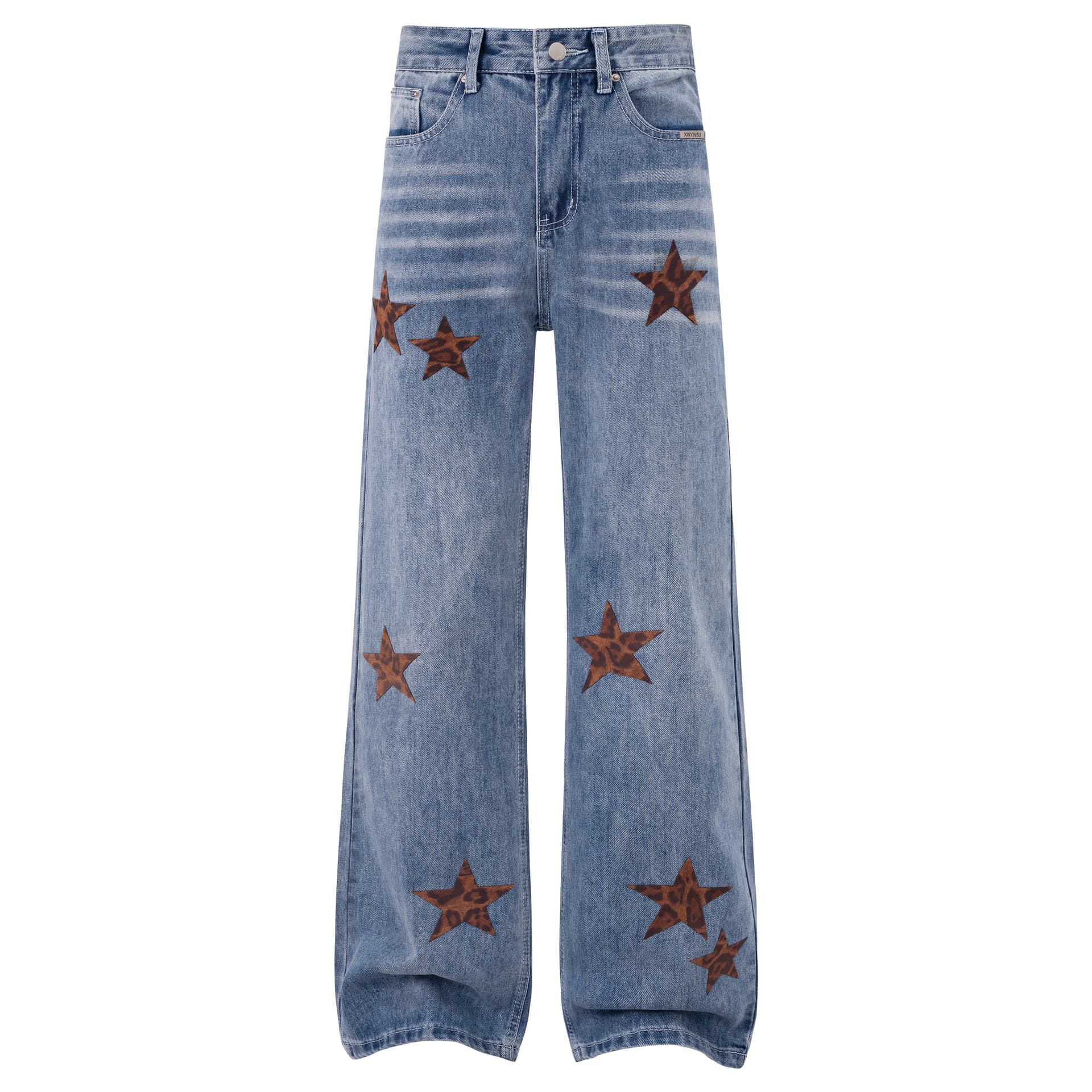 Штаны XINYINSU Blue Unisex Jeans XINYINSU Синий Унисекс Джинсы - изображение 1