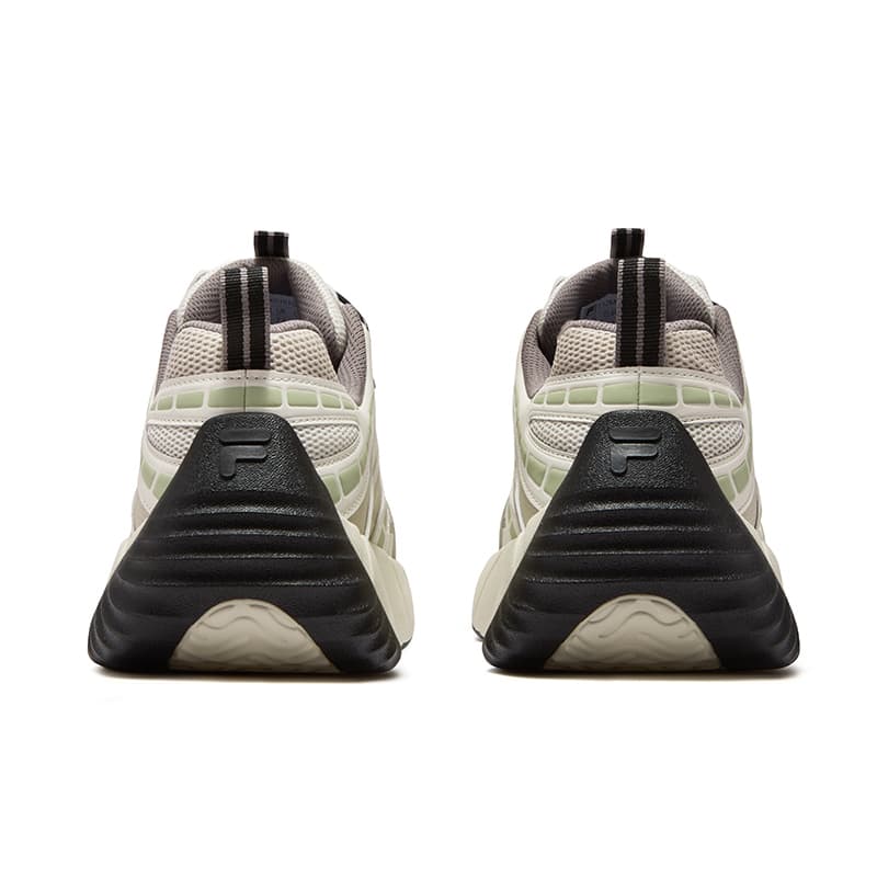 Кроссовки FILA FUSION BONE II Vertebra Shoes 2 Мужские массивные кроссовки Бежево-зеленые - изображение 4