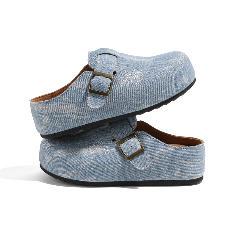 Сандалии HUANQIU Металлическая противоскользящая обувь Birkenstock для женщин - изображение 2