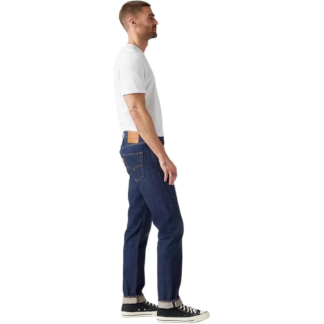 Штаны Levi's 501 Classic Straight Metal Button Jeans — фото 4